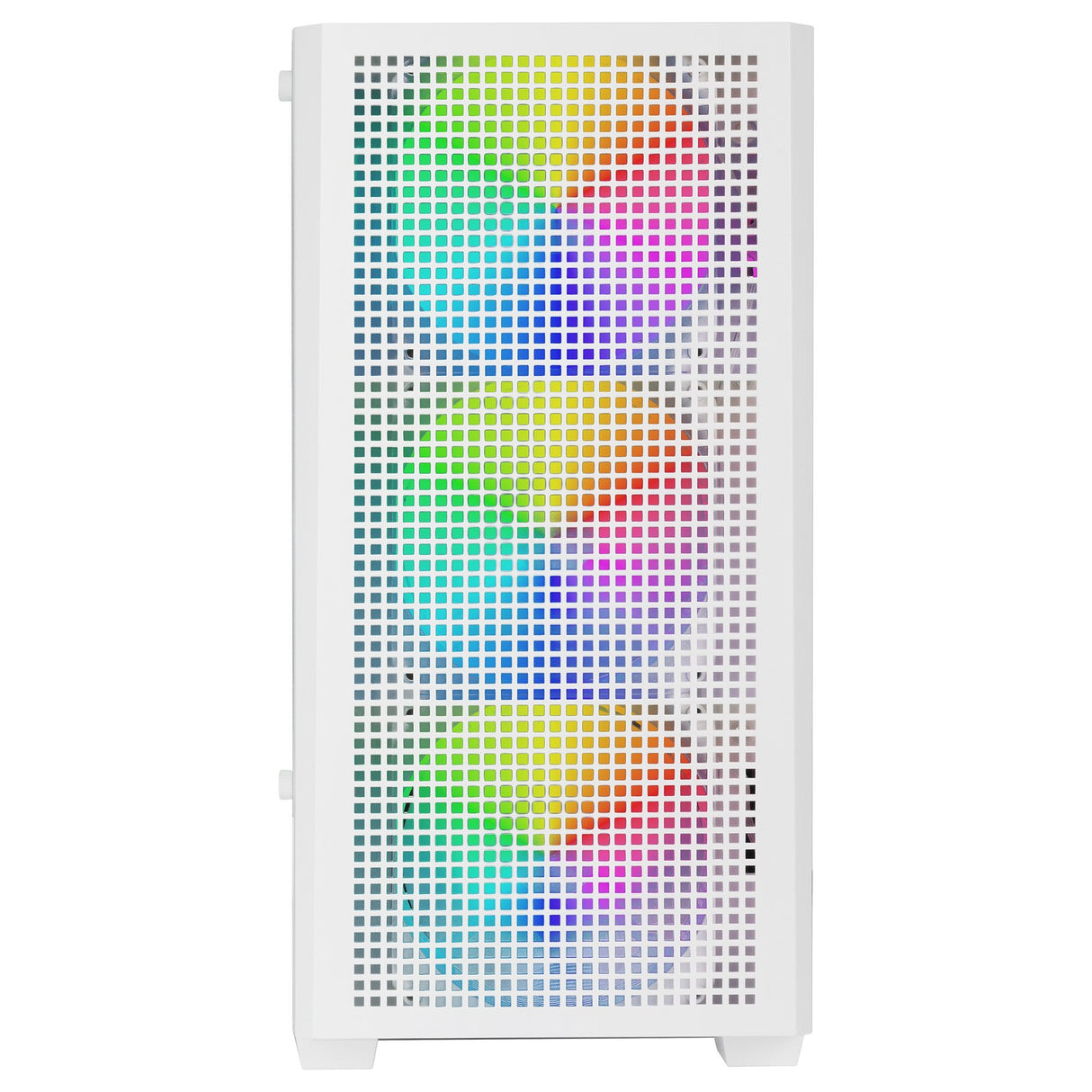 Caja Pc Micro Atx Mars Gaming Mc-Vectorw Gpu Max 282mm Cristal Templado Mesh Argb Usb-C Blanco