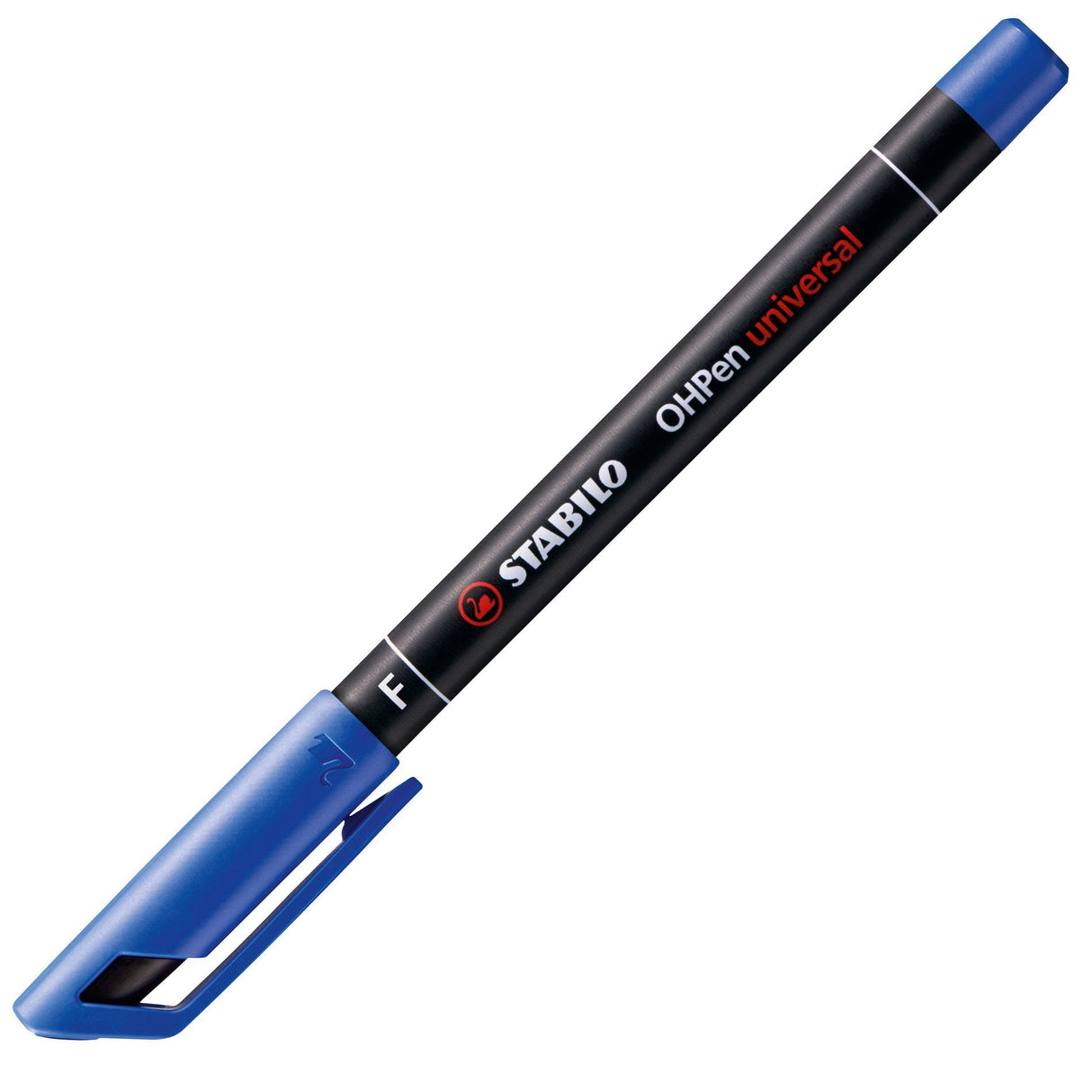 Stabilo Rotulador Ohpen Punta Fina Permanente 0.7mm Azul -10u-