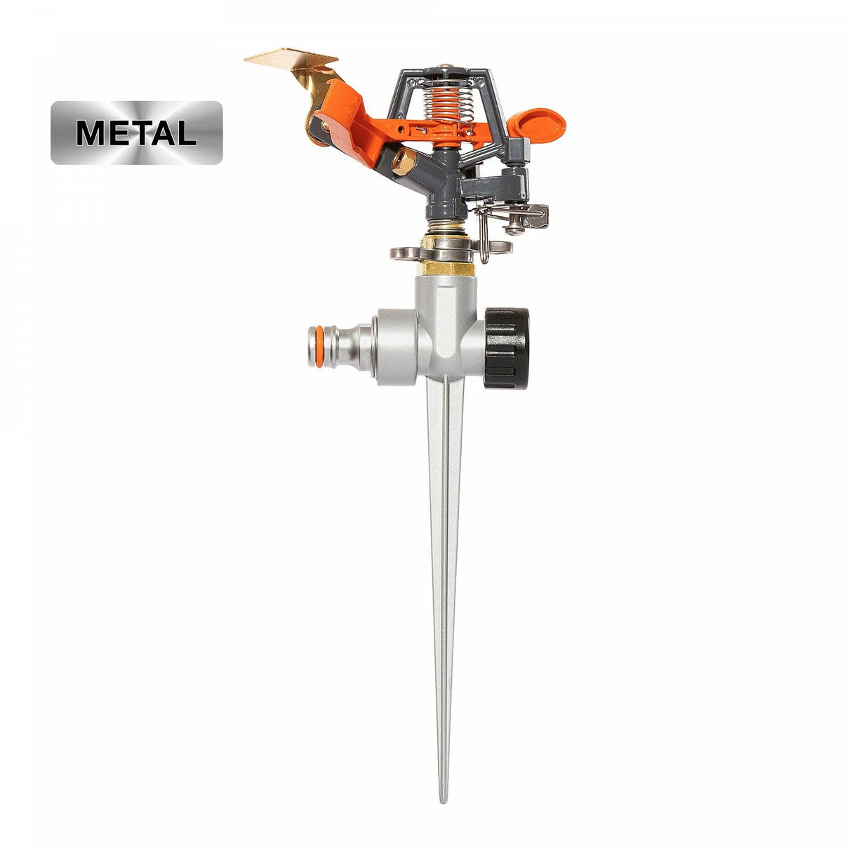 EAN 8800356875237 - Daewoo DWS1120 rociador de agua Rociador de agua oscilante Metal Negro, Gris, Metálico, Naranja imagen 2