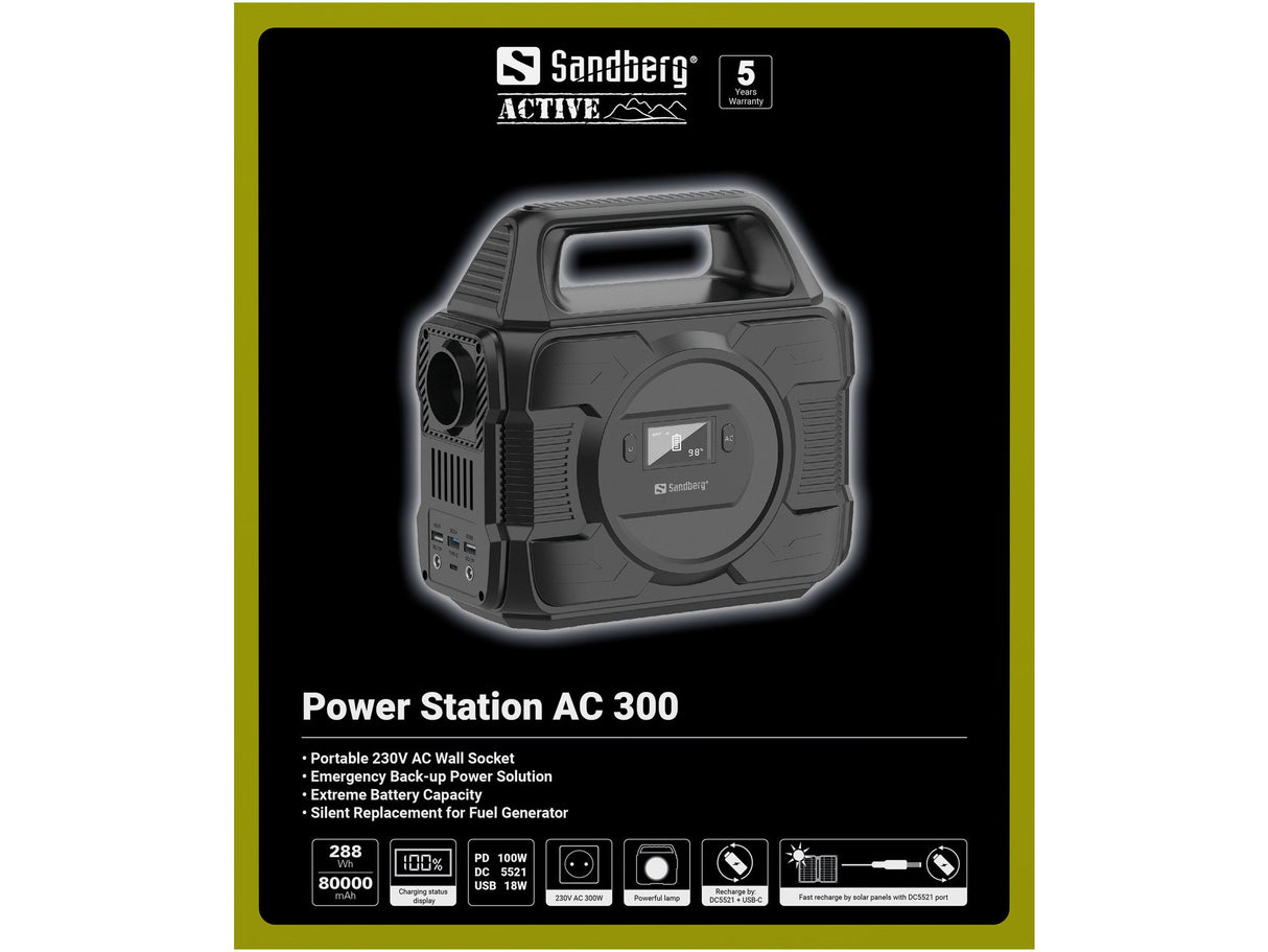 EAN 5705730420849 - Sandberg 420-84 estación de energía portátil 80000 mAh 300 W 3,26 kg imagen 7