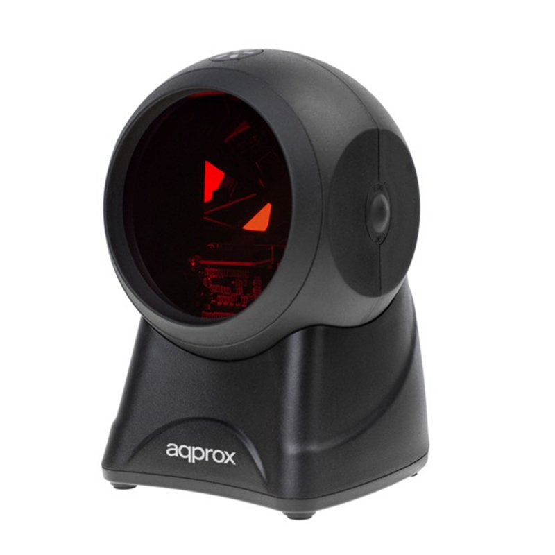 Approx Scanner Codigo De Barras Sobremesa Appls06omini Bidireccional MultilaNea Conexion Usb Color Negro