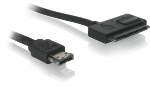 EAN 4043619843961 - DeLOCK Cable Power Over eSATA > SATA 22pin cable de SATA 0,5 m eSATAp Negro imagen 1