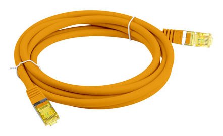Lanberg Cable De Red Cat.6a S Ftp Lszh Cu 0.25m Orange Fluke Passed