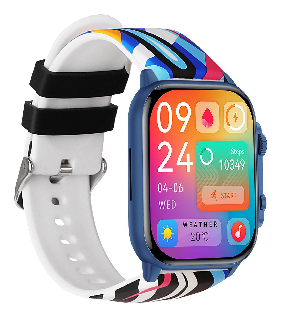EAN 8011000041513 - Trevi T-FIT 458 A 4,95 cm (1.95") AMOLED Digital 410 x 502 Pixeles Azul imagen 2