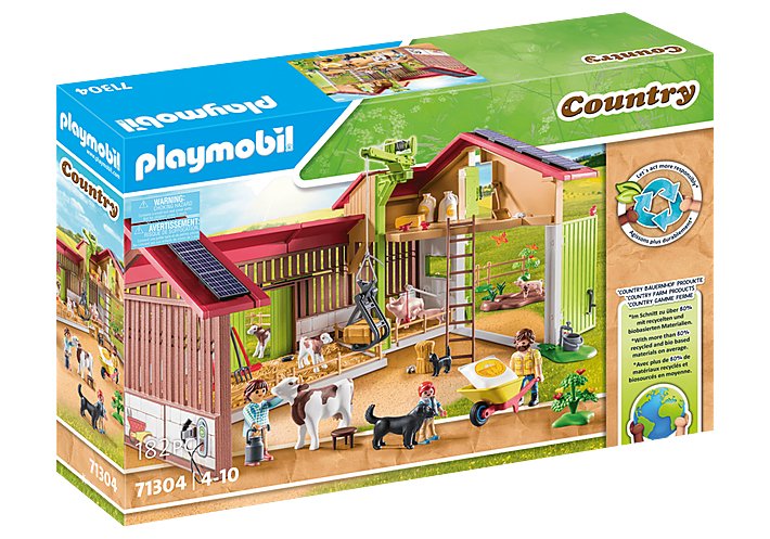 Playmobil 71304 Country Grosser Bauernhof, Juguete De Construcción 71304