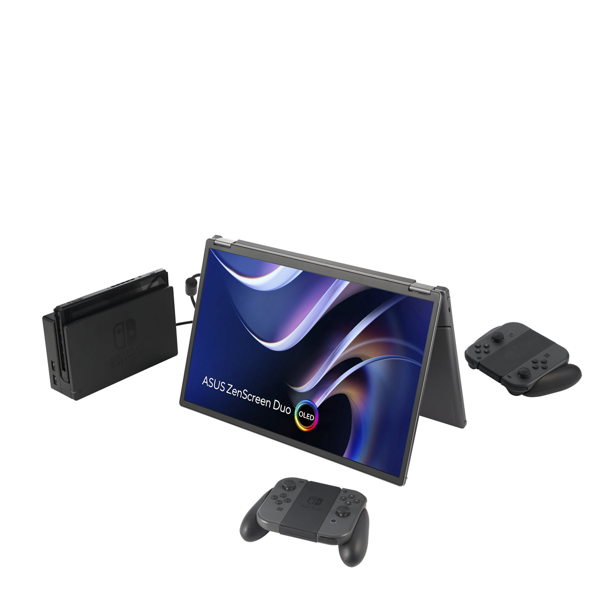 EAN 4711387721551 - ASUS ZenScreen Duo OLED MQ149CD pantalla para PC 35,6 cm (14") 1920 x 1200 Pixeles WUXGA Plata imagen 7