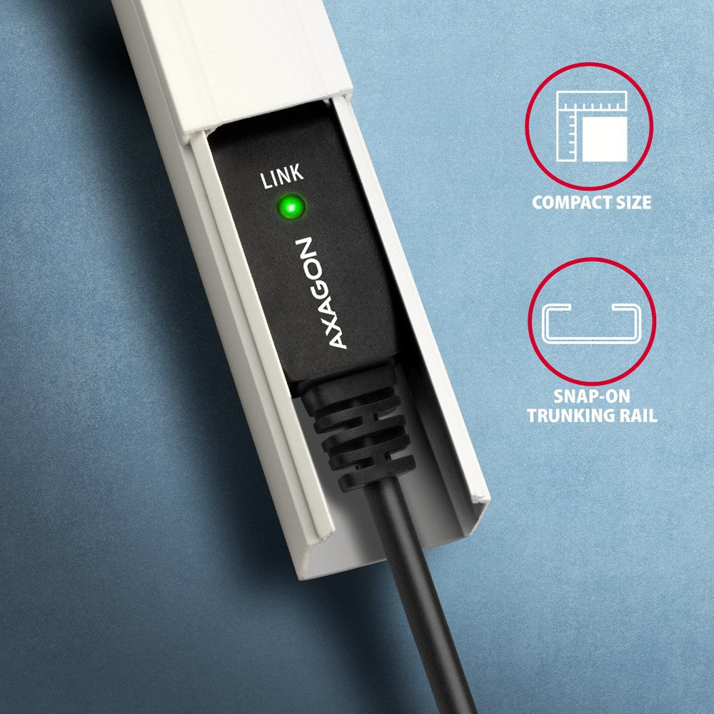 Axagon Adr-215b Aktives Usb 2.0 Verbindungscable, Usb-A Auf Usb-B - 15m