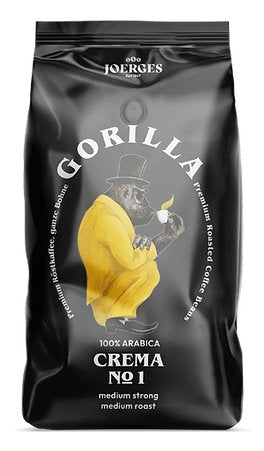 Gorilla Espresso Crema No.1 Ganze Bohnen 1kg Eine Hochwertige Komposition