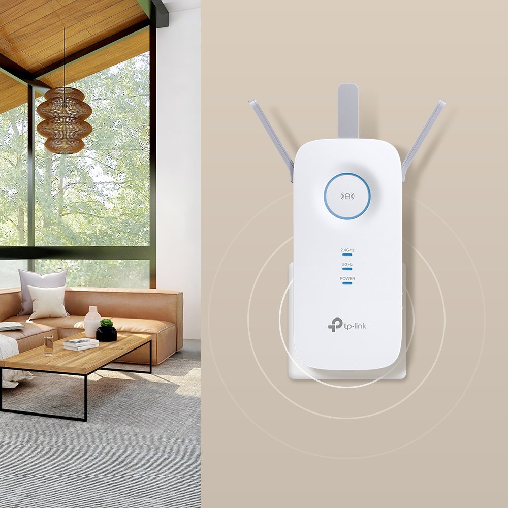 EAN 6935364072469 - TP-Link RE550 ampliador de red Transmisor y receptor de red Blanco 10, 100, 1000 Mbit/s imagen 2