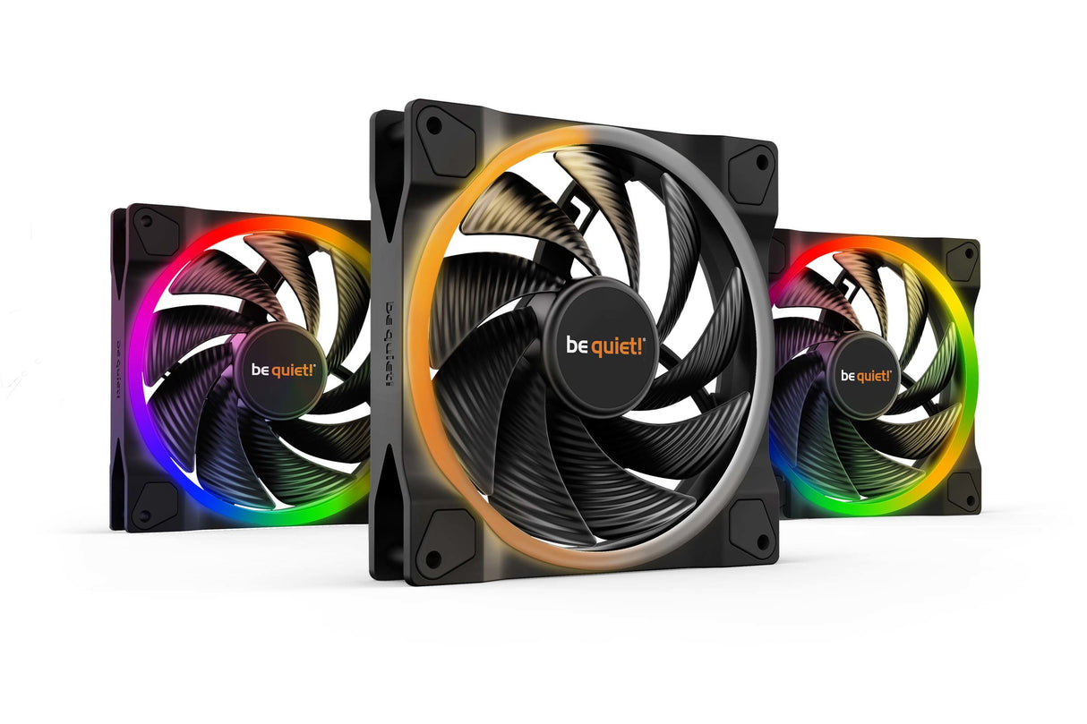 EAN 4260052188835 - be quiet! Light Wings | 140mm PWM Triple Pack high-speed Carcasa del ordenador Ventilador 14 cm Negro 3 p imagen 1