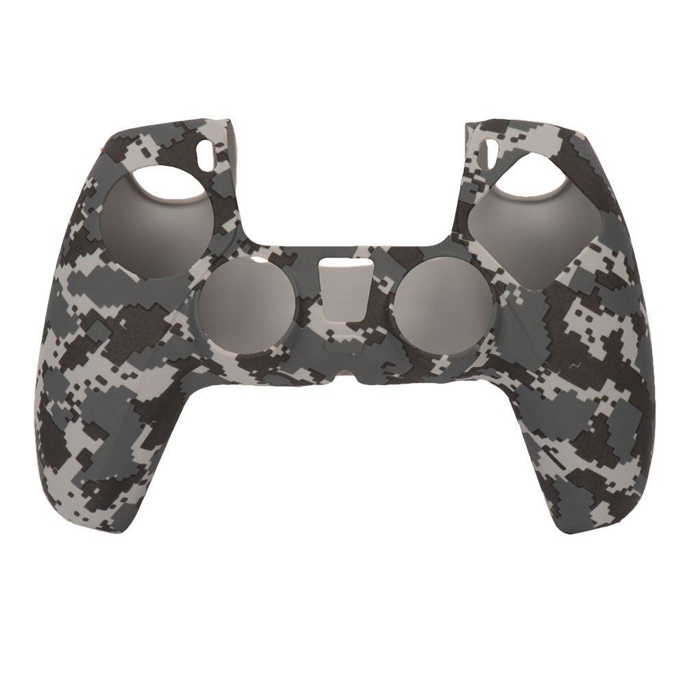 Funda Silicona Fr-Tec Custom Kit Digital Black Camo Para Mando Ps5 Gris