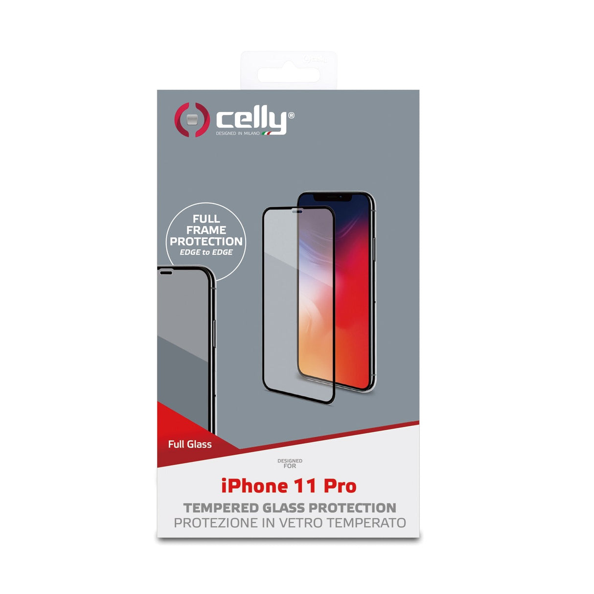 EAN 8021735753988 - Celly FULLGLASS1000BK protector de pantalla o trasero para teléfono móvil Apple 1 pieza(s) imagen 3