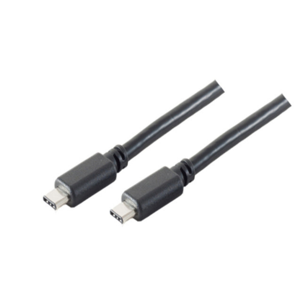 S-Impuls Usb-C Cable De Conexión, 3.1 Gen 2, Negro, 1,5m