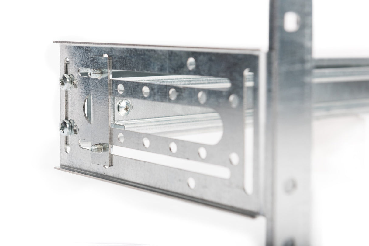 EAN 4016032456100 - Digitus DN-19-DIN-4U kit de montaje Plata Acero galvanizado imagen 2