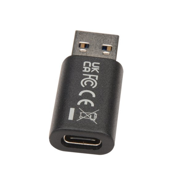EAN 0662919111675 - V7 V7USB3AC cambiador de género para cable USB A USB C Negro imagen 3