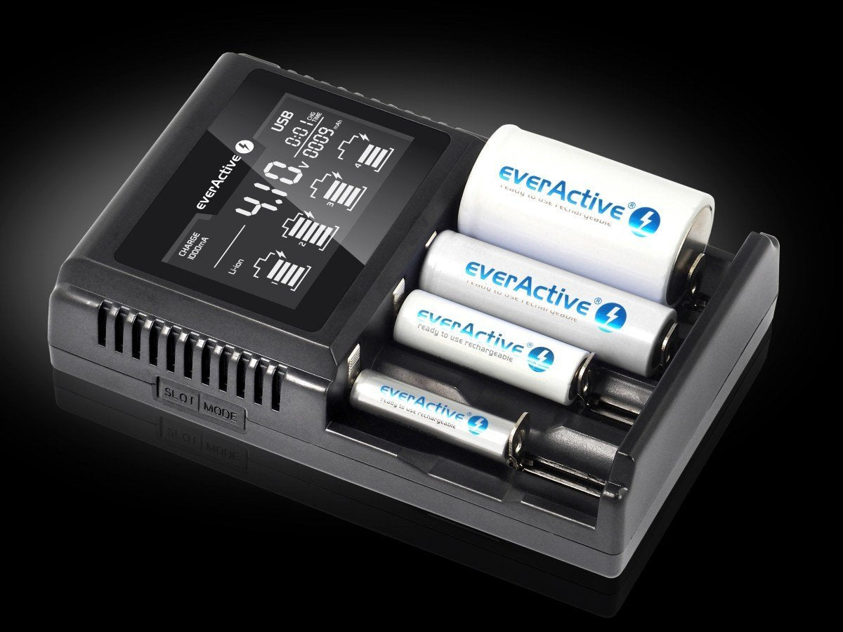 EAN 5903205770233 - Everactive UC-4000 cargador de batería Pilas de uso doméstico Corriente alterna imagen 3