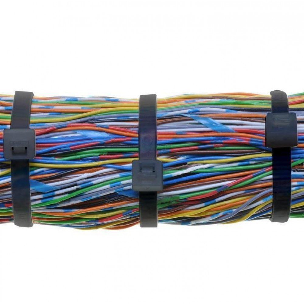 EAN 8057685306356 - Techly 100 x 2.5mm presilla Nylon Negro 100 pieza(s) imagen 6