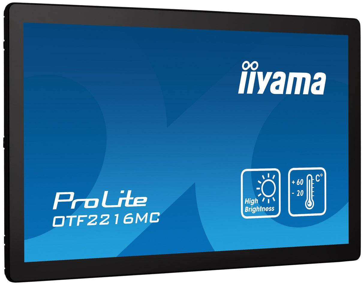 Tft-Touch 21,5\"/54,6cm Iiyama Prolite Otf2216mc *Negro* 16:9 - Open Frame