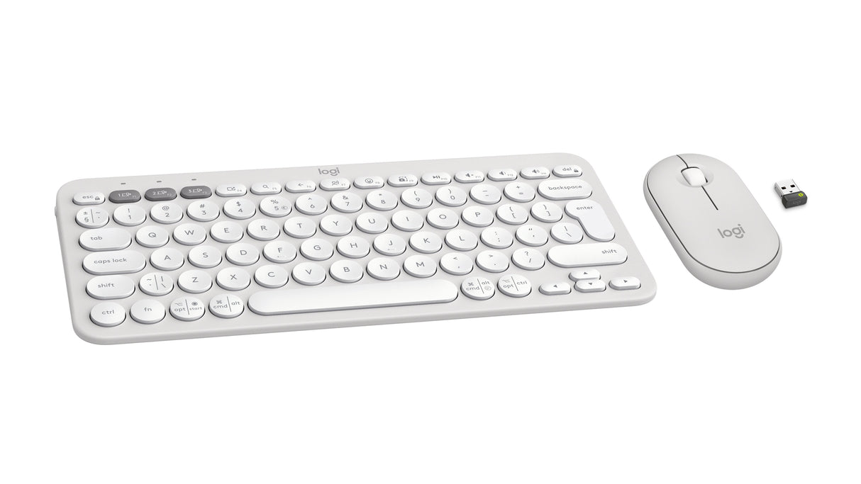 EAN 5099206115675 - Logitech 920-012240 teclado Ratón incluido Universal RF Wireless + Bluetooth QWERTY Internacional de EE.U imagen 3