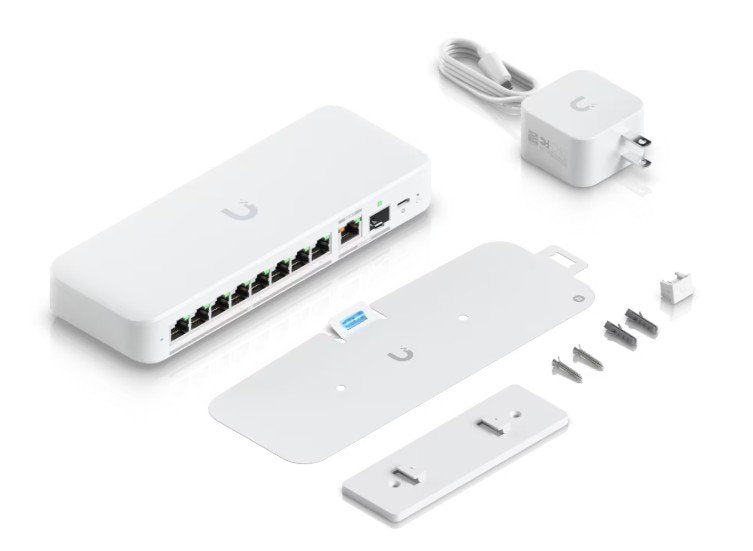 EAN 0810084696057 - Ubiquiti UniFi Flex 2.5G Gestionado L2 2.5G Ethernet (100/1000/2500) Montaje en pared/escritorio Blanco imagen 2