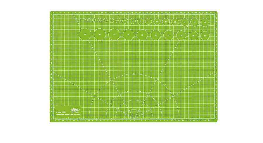 Wedo Cutting Mat Cm 45 Apfelverde Schneidematte 450x300x3mm