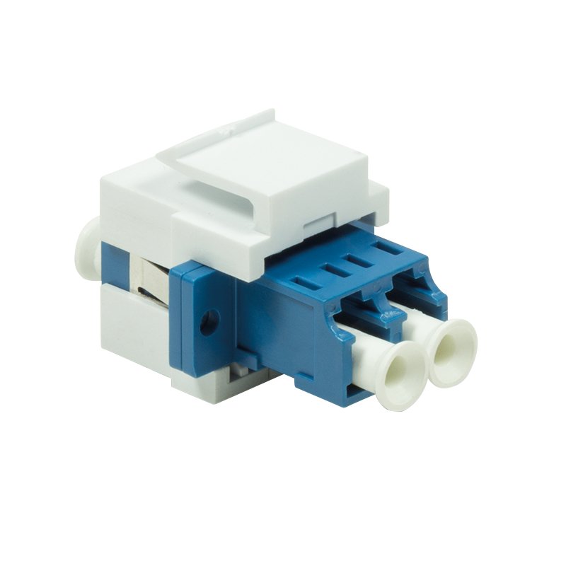 Conector Modular Logilink Keystone Lc-Duplex Single Bl / Blanco