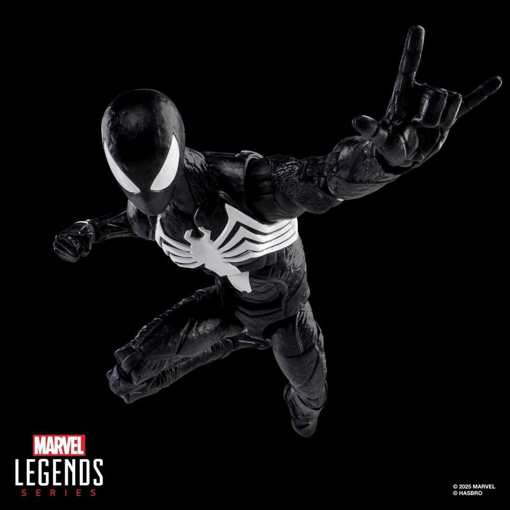 Figura Hasbro Marvel Legends Series Spider Man 2 Peter Parket (Black Suit)