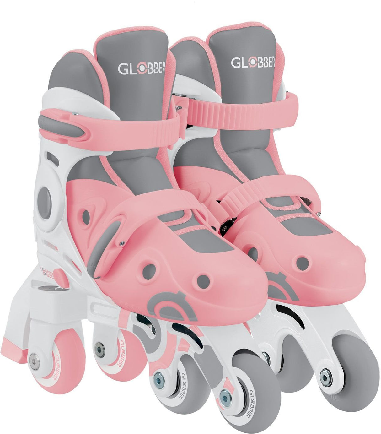 Globber Learning Skates 2 En 1 Gr. 26-29, Patines En Línea Rosa 780-210