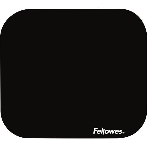 Fellowes Alfombrilla Premium - Base De Goma Antideslizante - Superficie De Poliester - 23.2x19.9cm - Color Negro