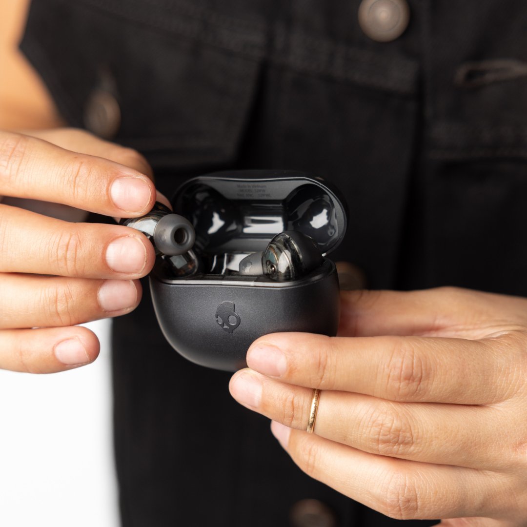 Auriculares Skullcandy Rail Anc True Wireless True Black