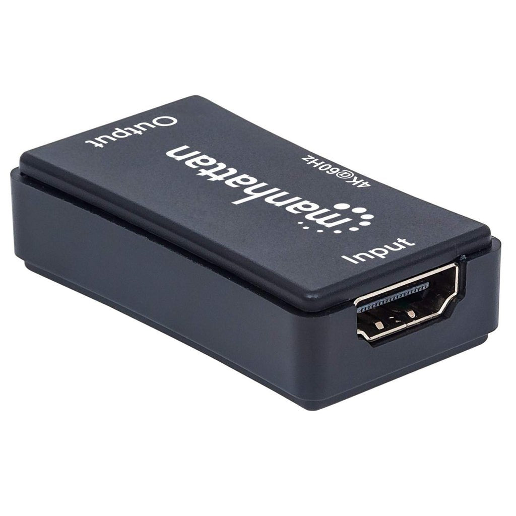 EAN 0766623207621 - Manhattan 207621 extensor audio/video Repetidor de señales AV Negro imagen 2
