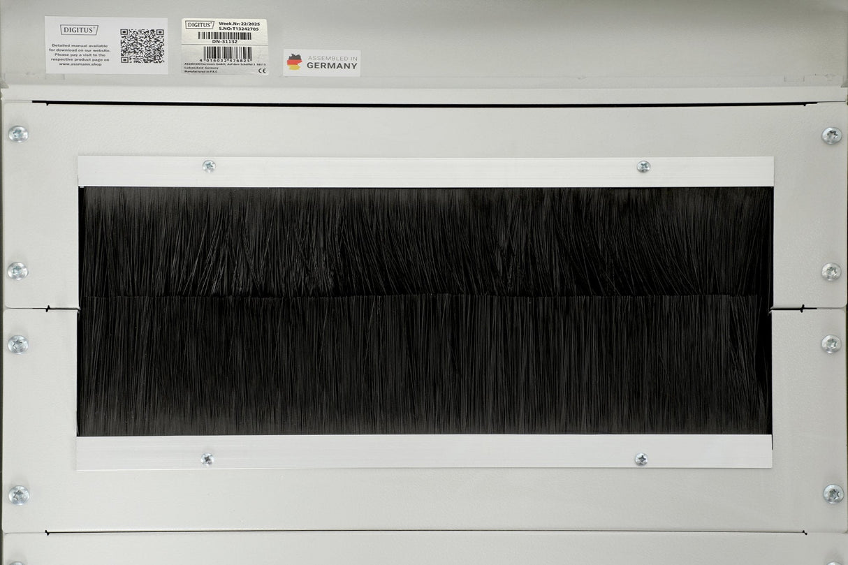 Armario De Red De 47u, Unique, 2244x800x1000 Mm Bastidor Abierto, Gris