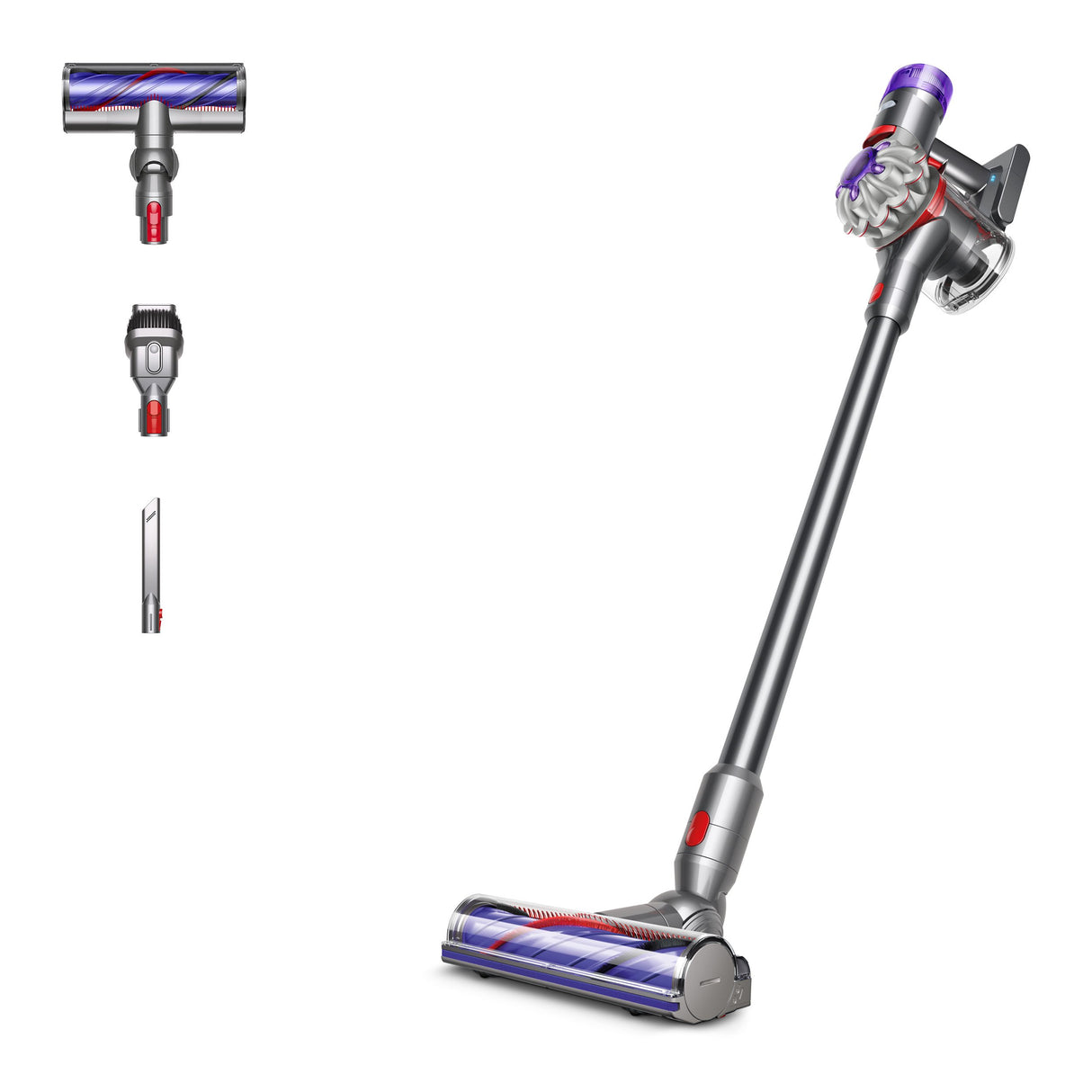 EAN 5025155081839 - Dyson V8 Aspiradora escoba 2 en 1 Batería Secar Sin bolsa 0,54 L Níquel, Plata imagen 1