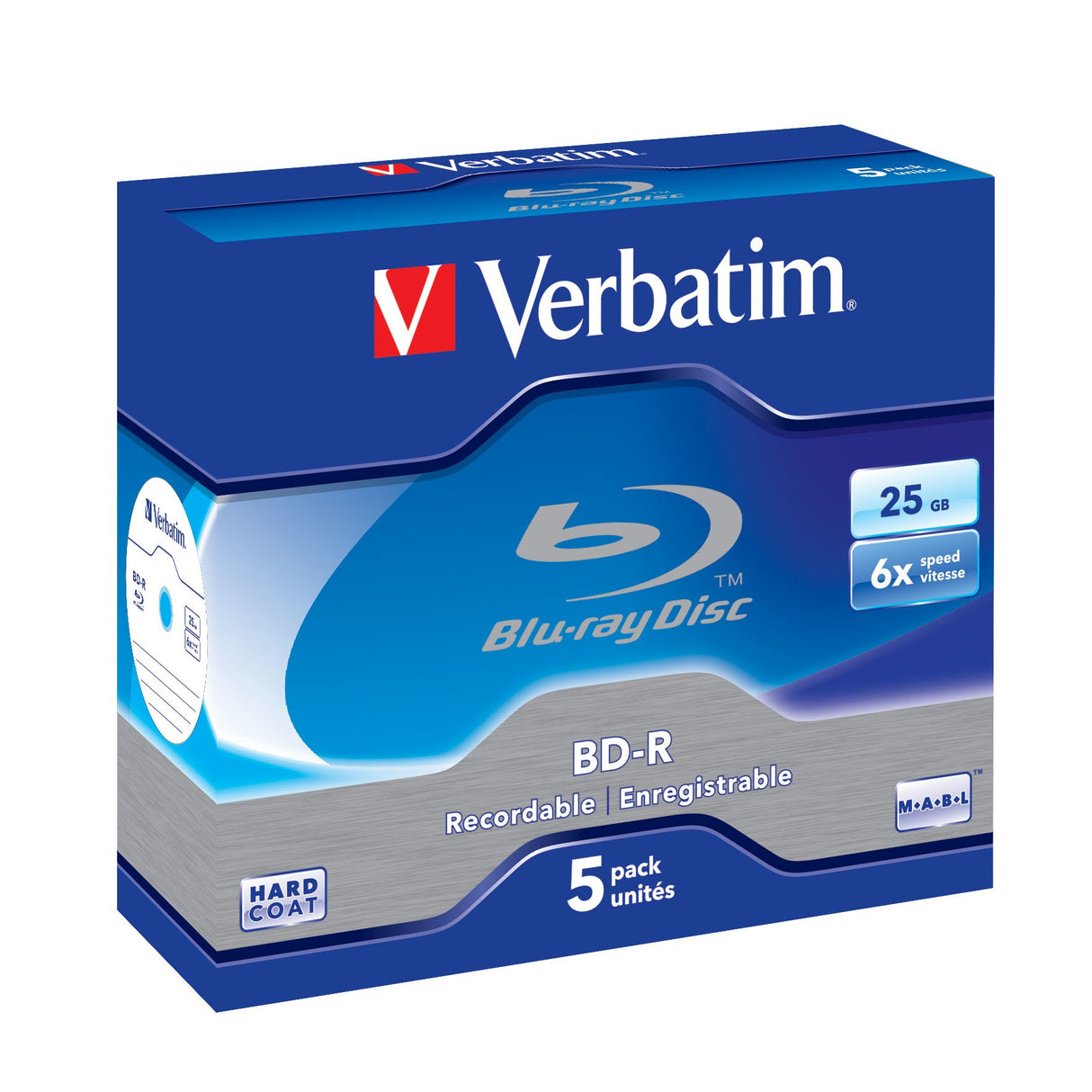 EAN 0023942437154 - Verbatim 43715 disco blu-ray lectura/escritura (BD) BD-R 25 GB 5 pieza(s) imagen 2