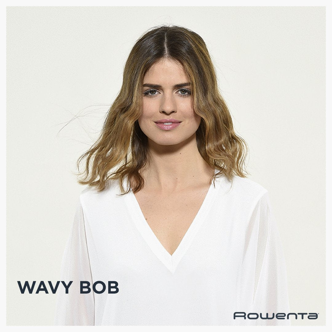 Plancha Rowenta Waves Addict Cf4710f0 Con Múltiples Accesorios Caliente Negro, Oro