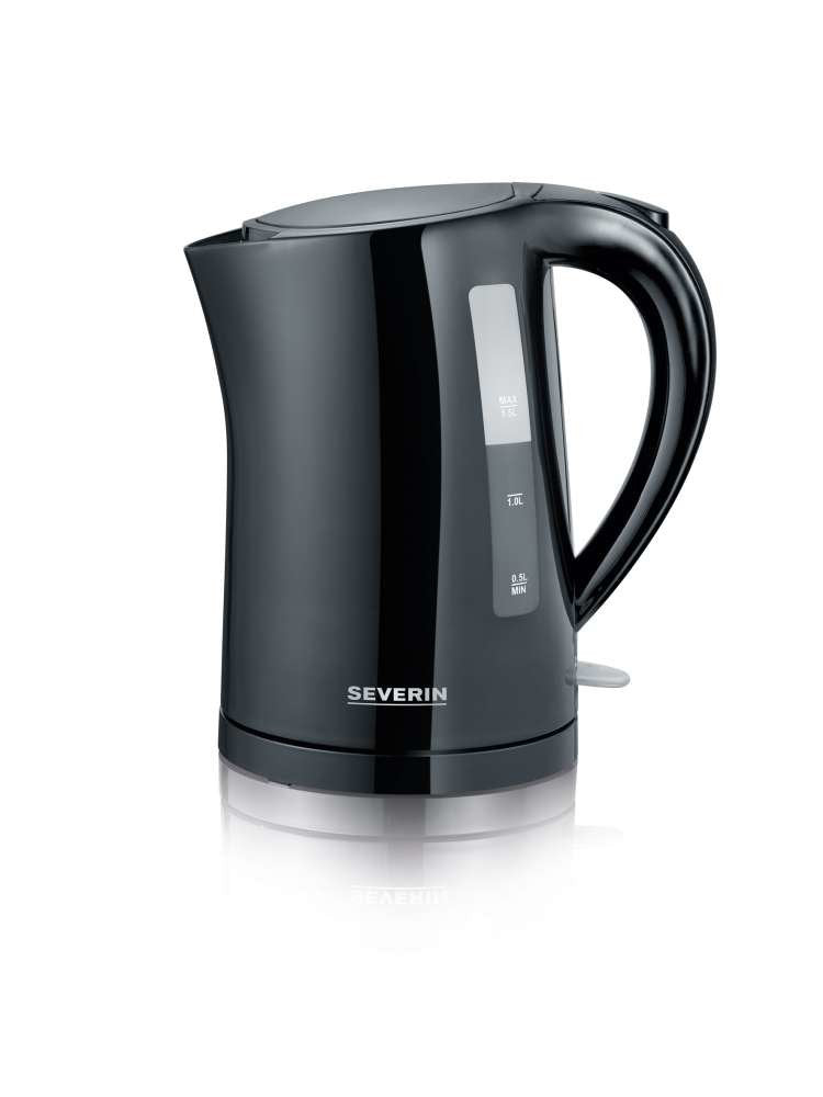 EAN 4008146025358 - Severin WK 3498 tetera eléctrica 1,5 L 2200 W Negro imagen 1