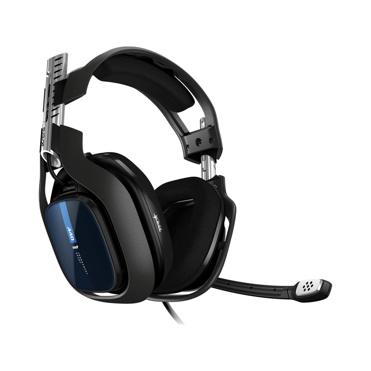 Auriculares Astro Gaming A40 Tr Juego Negro, Azul, Plata