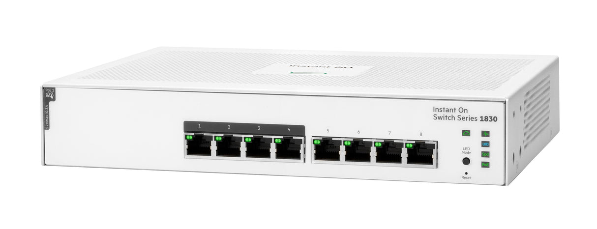 Aruba Instant On 1830 8xgbe 4 Poe 65w Switch