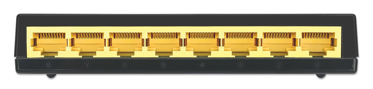 EAN 0766623561754 - Intellinet 561754 switch Gigabit Ethernet (10/100/1000) Negro imagen 5