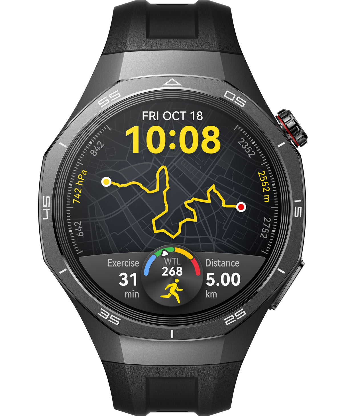 EAN 6942103132032 - Huawei WATCH GT5 Pro 46mm 3,63 cm (1.43") AMOLED Digital 466 x 466 Pixeles Negro GPS (satélite) imagen 1