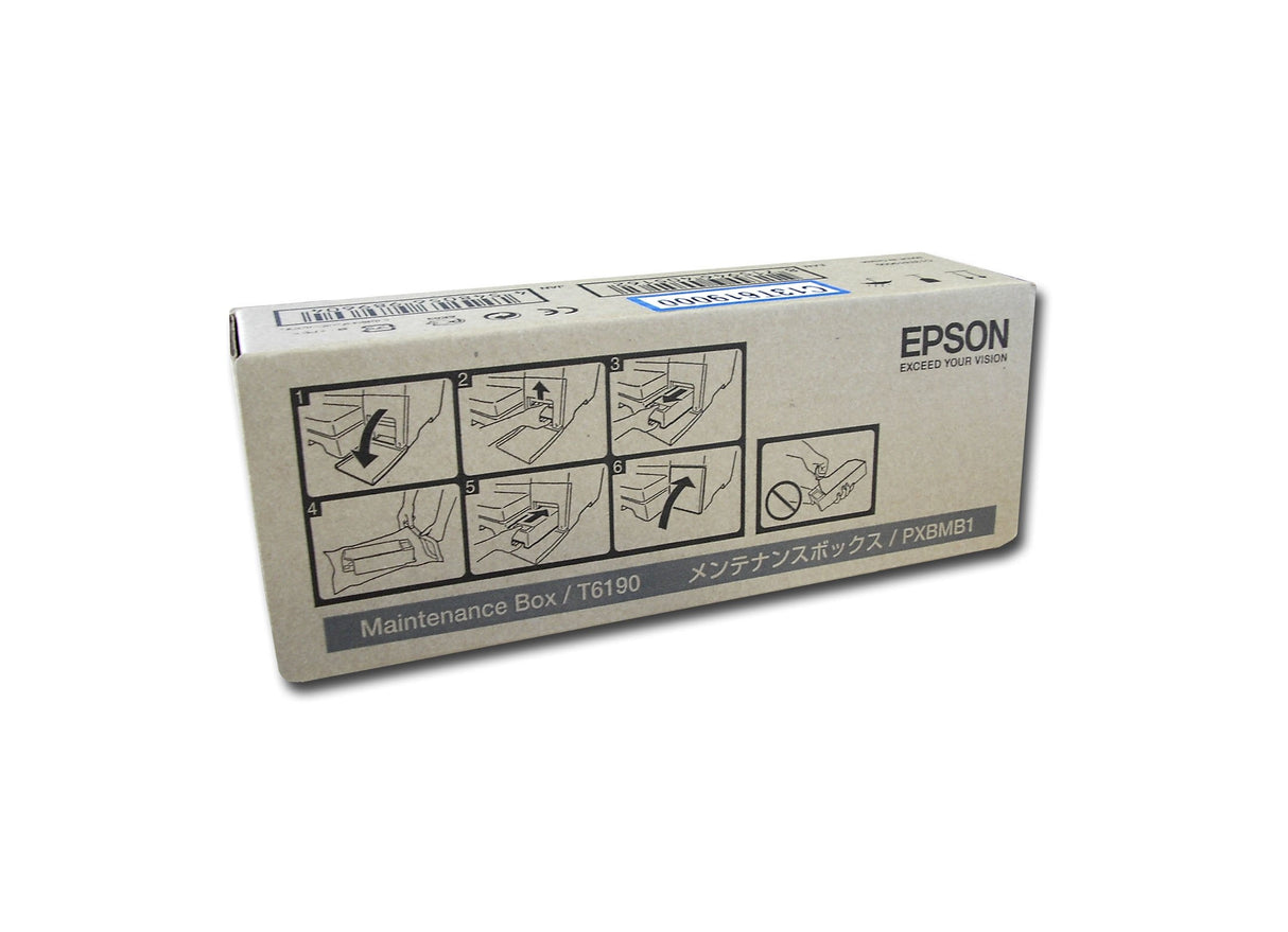 Original Epson Cartucho Inyeccion Tinta Colores Caja Mante Capacidad Business Inkjet B/300/500/310/510 Stylus Pro/4900 T6190