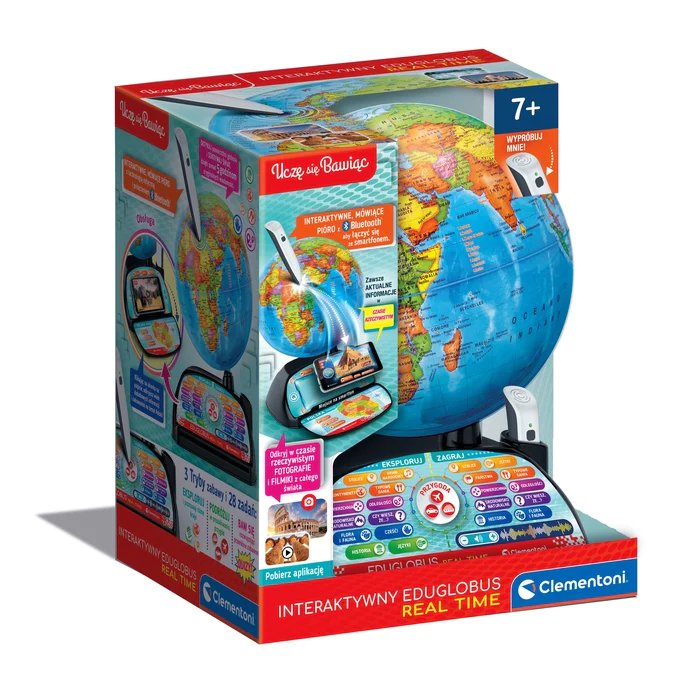 Clementoni Interaktywny Eduglobus 50848
