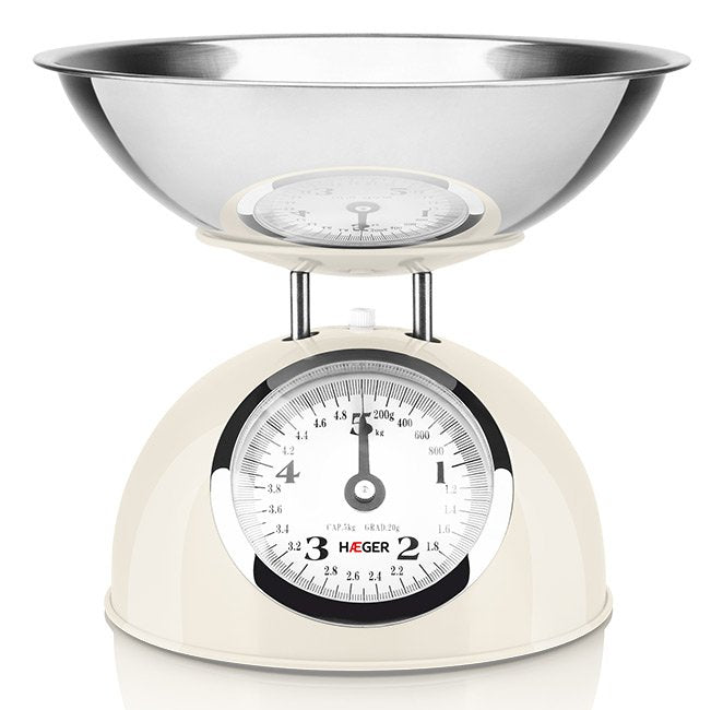 EAN 5608475032219 - Haeger KS-CME.009A báscula de cocina Crema de color, Acero inoxidable Encimera Alrededor Báscula de cocin imagen 1
