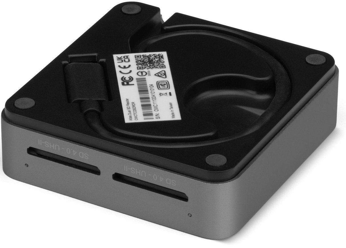 Owc Atlas Dual Sd Card Reader, Lector De Tarjetas De Aluminio Owctcdsdrdr