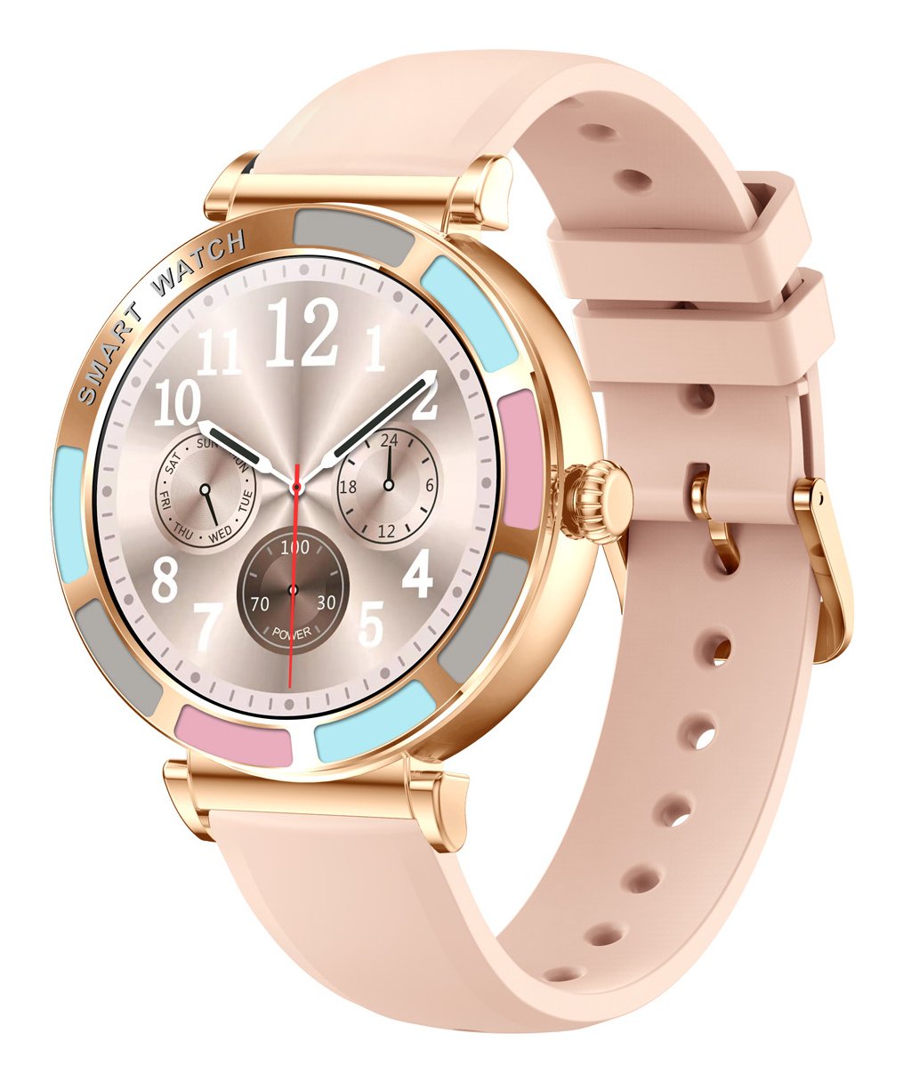 EAN 8011000041728 - Trevi T-FIT 245 L 3,23 cm (1.27") IPS 41 mm Digital Pantalla táctil Rosa imagen 1