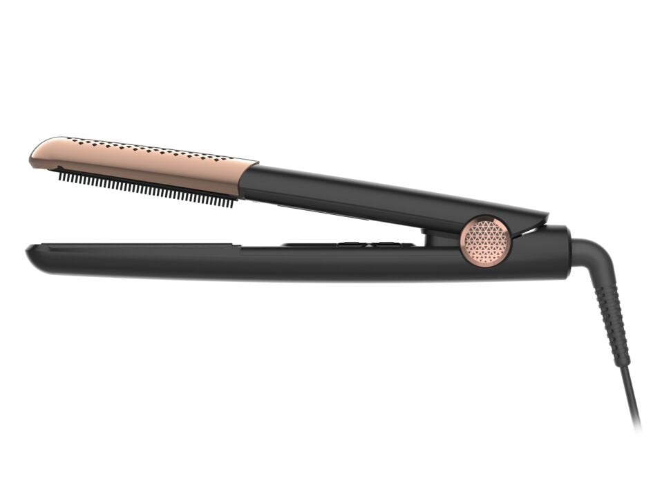 EAN 3121040083901 - Rowenta Ultimate Experience Premium SF8230 Plancha de pelo Caliente Negro, Cobre 2,7 m imagen 2