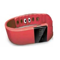 Pulsera Fitness Billow Bt 4.0 Pantalla 1.2cm Con Pulsometro Compatible Con Android E Ios Color Rojo
