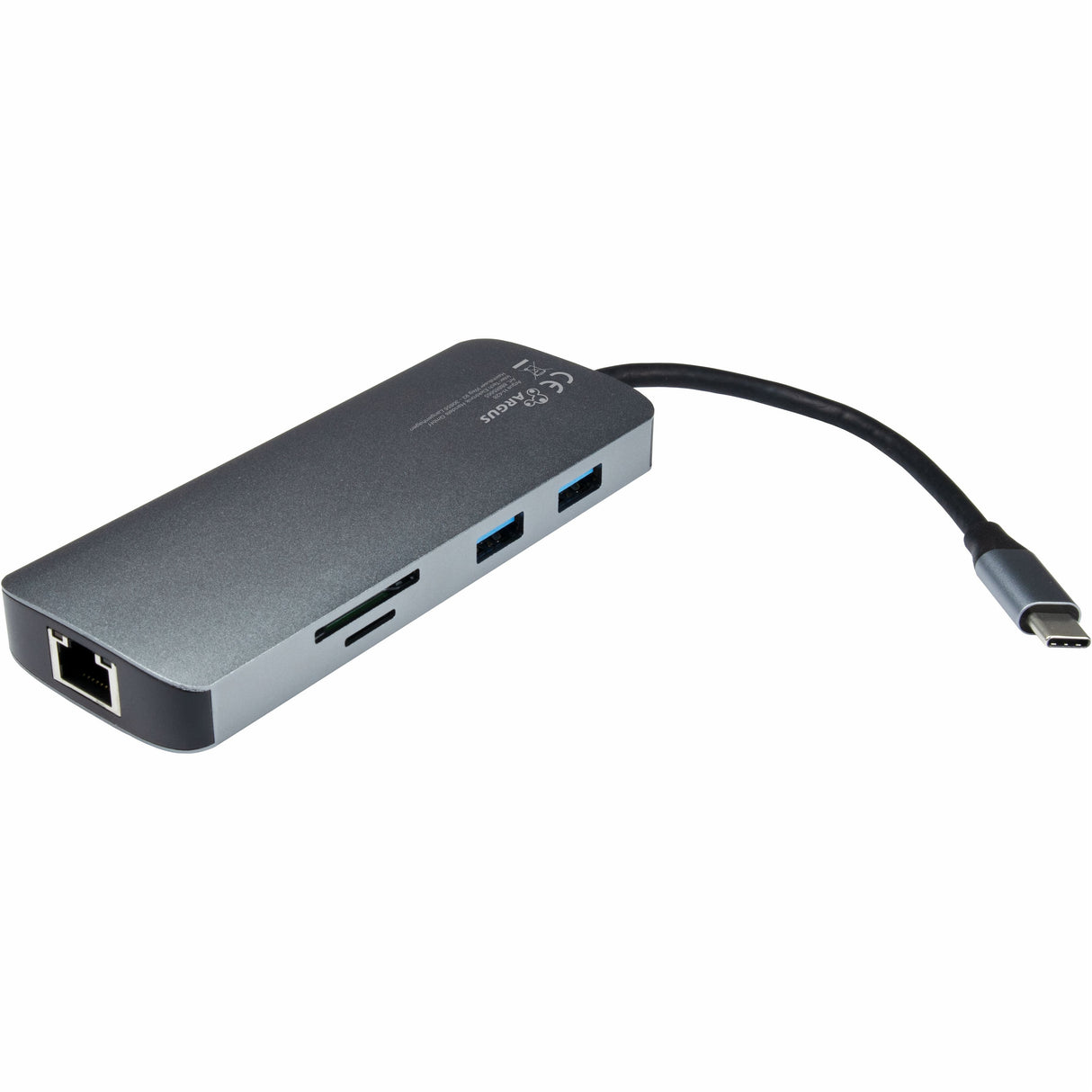 EAN 4260455649315 - Inter-Tech H-428 USB 3.2 Gen 1 (3.1 Gen 1) Type-C 5000 Mbit/s Negro imagen 2