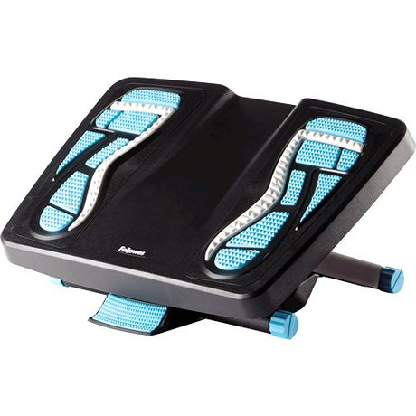 EAN 0043859675500 - Fellowes 8068001 soporte para el apoyo de pies Azul, Carbón vegetal, Gris imagen 3
