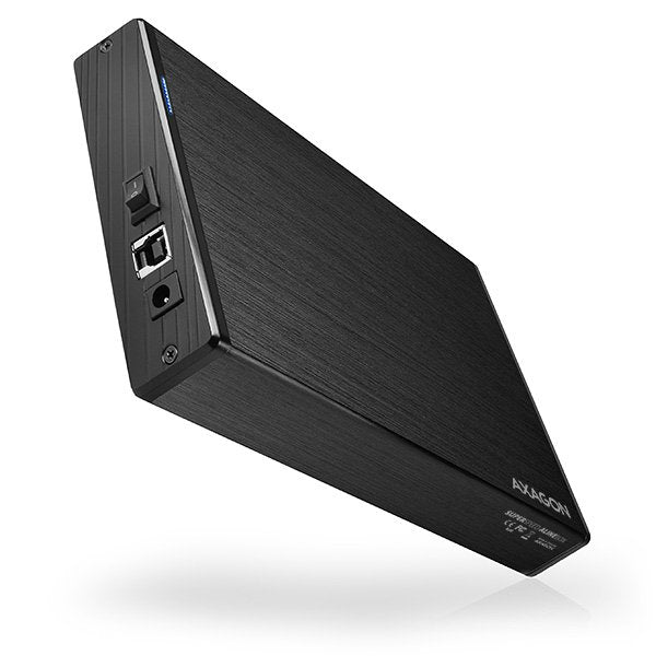 Axagon Ee35-Xa3 Caja Externa De 3,5, Usb 3.0 / Sata Ii, Aluminio - Negro